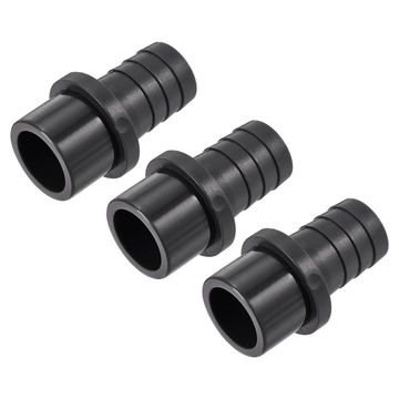 3x Hose Connector RGV – 18mm To 25mm Straight Reduced Coupler 74mm Black (209A)