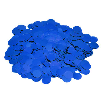Harfington Blue Confetti Metallic Foil Round Decor Scatter Confetti for Balloon Wedding Birthday Party Decorations,150g/5.3oz
