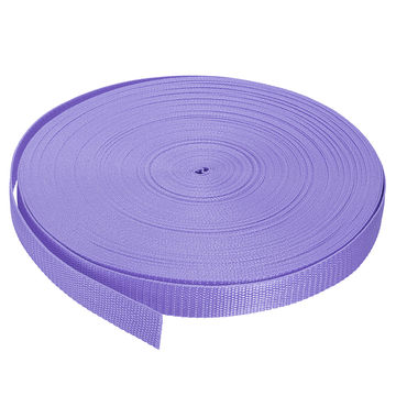 Harfington Polypropylene Webbing Strap 1" 50 Yards Purple Strapping Band