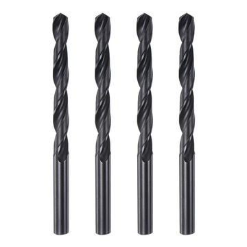 Uxcell 5.7mm HSS Twist Drill Bit – Split Point Tip, Straight Shank, For Stainless Steel & Cast Iron