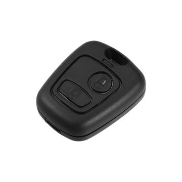 Harfington 2 Button Replacement Key Fob Case Keyless Entry Remote Key Shell Cover for Peugeot 106 306 107 206 207 307 406 408 607 for Citroen Berlingo CE0165