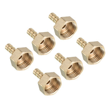 2x Messing Schlauchtülle G1/2 Innengewinde – 10 Mm Schlauchanschluss, Für Wasser, Öl, Luft & Gas