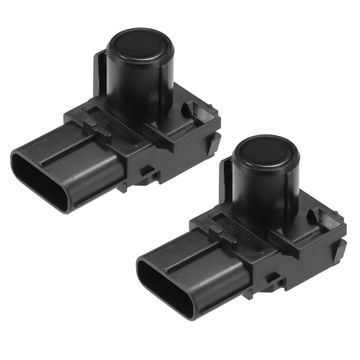 Harfington 2 Pcs PDC Reverse Parking Assist Sensor Compatible for Lexus RX450h Base 3.5L V6 - Electric/Gas 2013-2015, Durable ABS Plastic Black Front Bumper Parking Assist Sensor