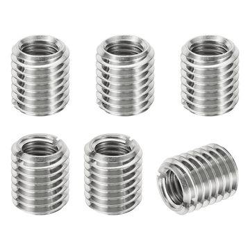 10 Reduziermutter Edelstahl Reparaturhülse M8 Innengewinde Und M10 Außengew Set 10 Reduziermutter Edelstahl Reparaturhülse M8 Innengewinde Und M10 Außengew Set