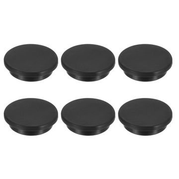 QUARKZMAN 15Stk Silikonstopfen, Gummistopfen für 10-10.5mm Loch Schwarz | Runde Wasserdichte Lochstopfen Verschlussstopfen Gummipfropfen für Metallrohre, Möbel-Endkappen Einsätze