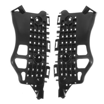 Harfington Bumper Support Bracket No.52535F4020/52536F4020 - Left Right Side Bumper Bracket for Toyota C-HR 2018-2020 - ABS Plastic Black - 1 Pair