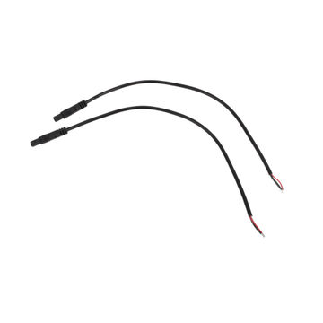 Harfington für Monitor und Backup Rückfahrkamera Video Kabelverlängerung Backup Kamera 4Pin männliches Videokabel 0,3m/0,98ft Schwarz Kunststoff, Metall