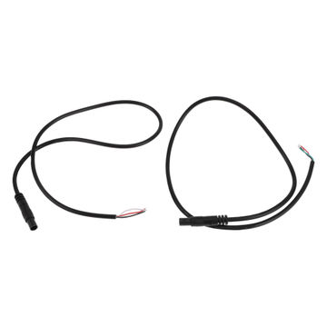 Harfington für Monitor und Backup Rückfahrkamera Video Kabelverlängerung Backup Kamera 4Pin männliches Videokabel 0,5m/1,64ft Schwarz Kunststoff, Metall