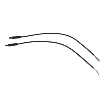 Harfington für Monitor und Backup Rückfahrkamera Video Kabelverlängerung Backup Kamera 4Pin Weibliches Videokabel 0,3m/0,98ft Schwarzer Kunststoff, Metall