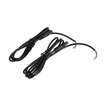 Harfington für Monitor und Backup Rückfahrkamera Video Kabelverlängerung Backup Kamera 6Pin männliches Videokabel 1,2m/3,94ft Schwarzer Kunststoff, Metall