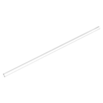 Sourcing Map 2pcs Clear Rigid Tubing 24mm(0.94") ID X 26mm(1") OD X 1Ft(305mm)(305mm) Length Round Plastic Polycarbonate Tube