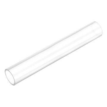 Uxcell Rigid Round Clear Tubing 16mm(5/8") ID X 20mm(13/16") OD X 0.5Ft(150mm) Length Plastic Tube