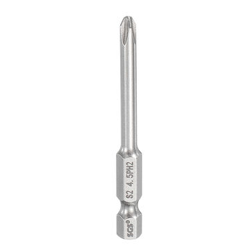 Harfington PH2 Phillips Screwdrivers Bits 1/4" Hex Shank 2.6" Long 0.18" Rod Magnetic
