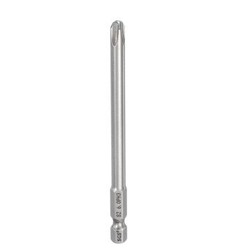 Harfington PH3 Phillips Screwdrivers Bits 1/4" Hex Shank 4" Long 0.24" Rod Magnetic
