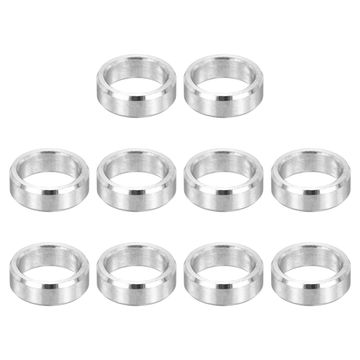 12 Pièces Entretoises (spacers) En Acier Inoxydable M12 - 12mm ID X 16mm OD X 6mm L - Neuf