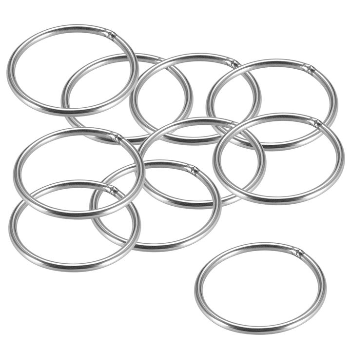 Metal O Rings, Multi-Purpose Non-Welded O-Ring Buckle, for Craft