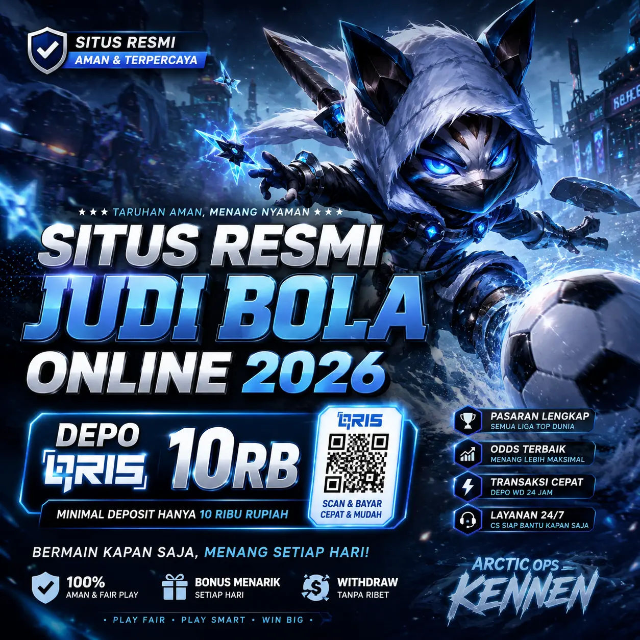 ARENA212 : Situs Resmi Judi Bola Online 2026 - Depo QRIS 10rb image 1