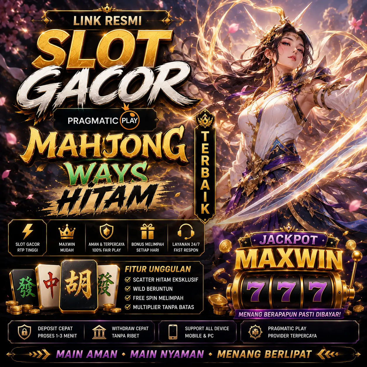 AXISTOGEL » Link Resmi Slot Gacor Pragmatic Mahjong Ways Hitam Terbaik