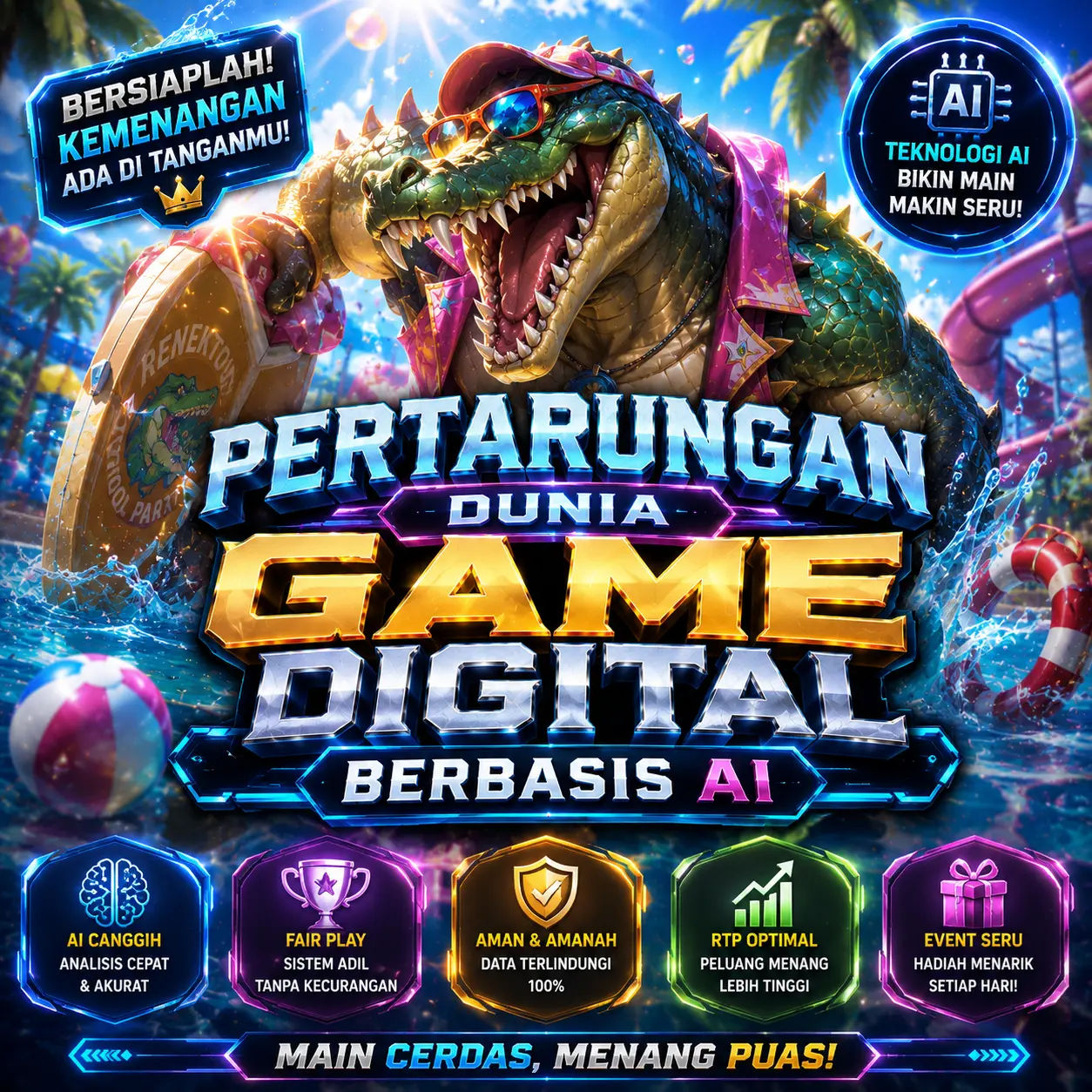 SURGA88 # Pertarungan Dunia Game DIgital Berbasis AI