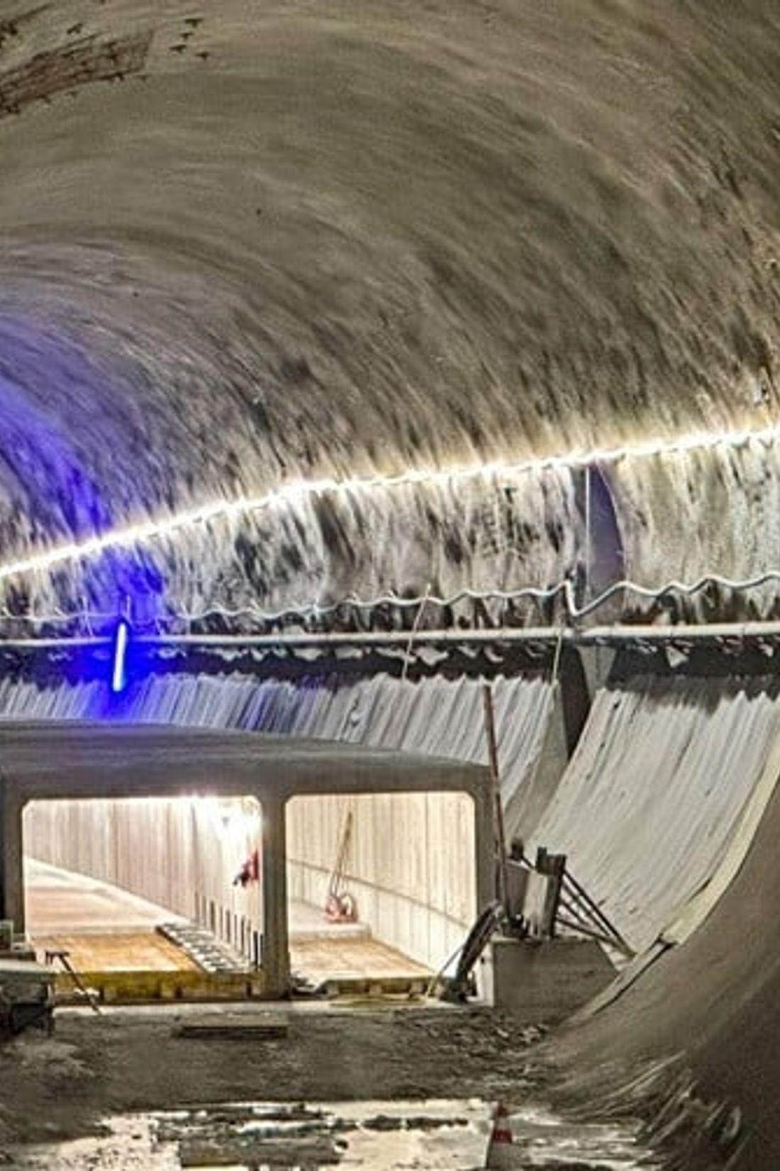 Verkabelung 2. Tunnel Gotthard WELK