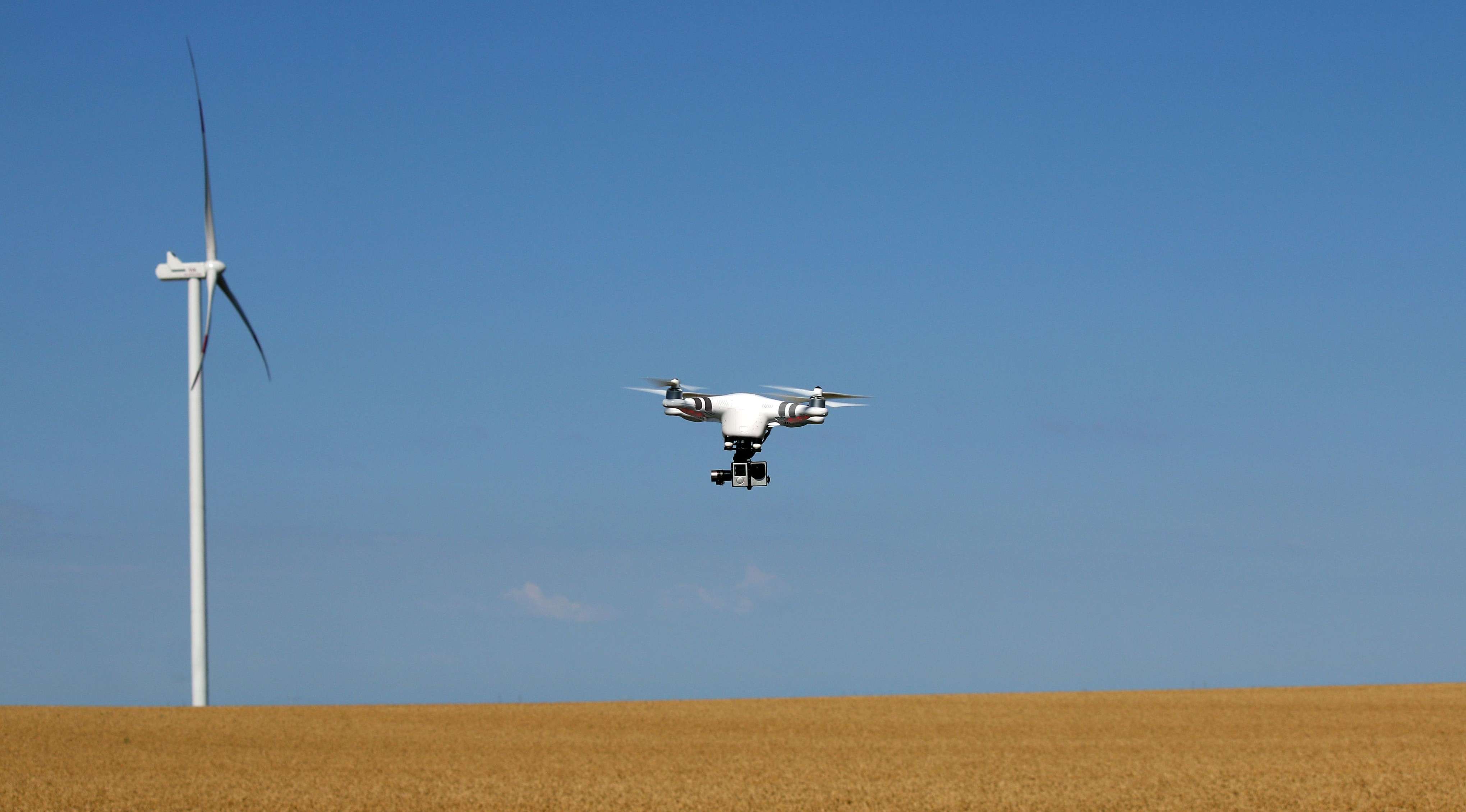 Drone technology in Wind Turbine Inspection