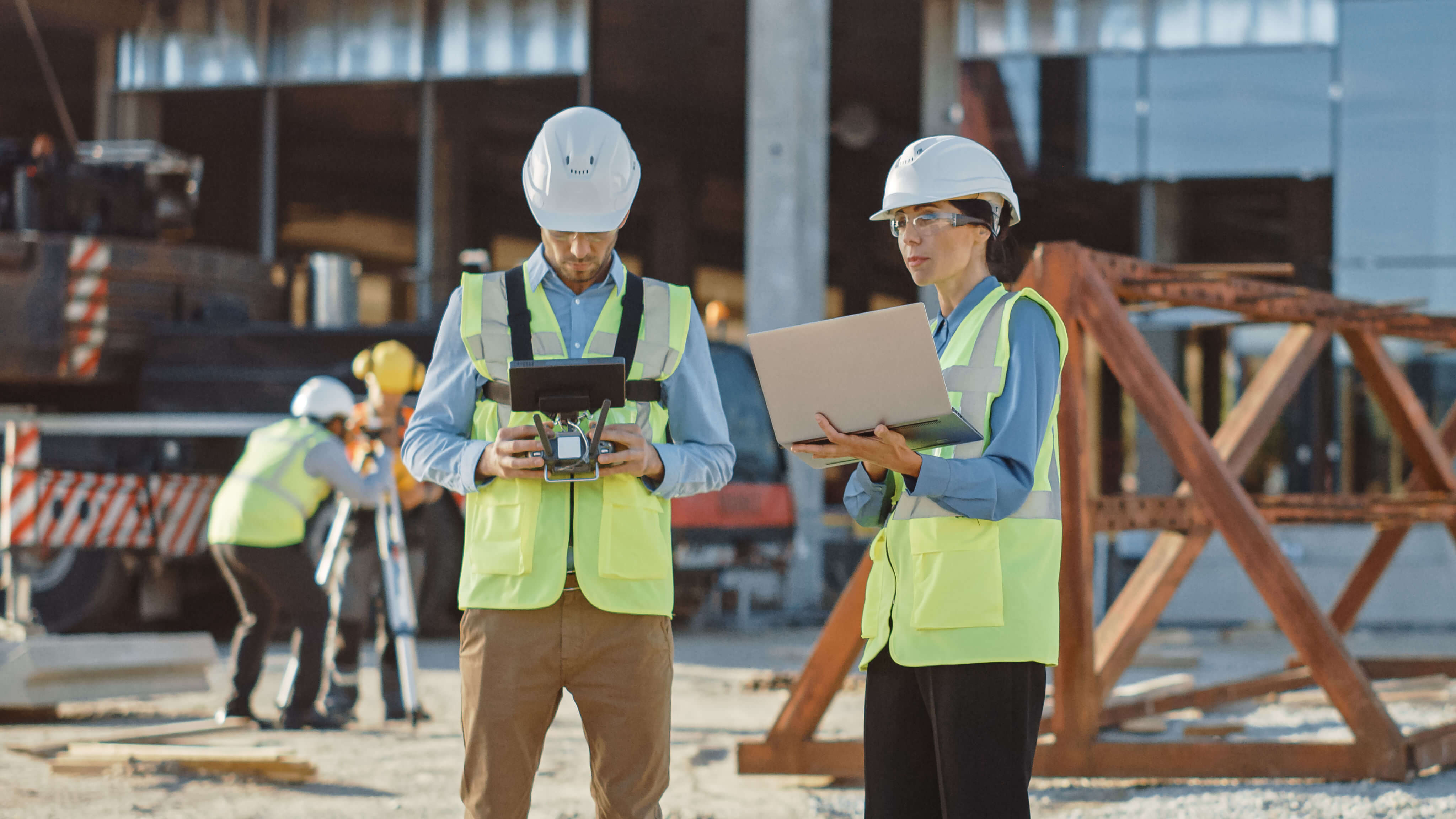 Drones for real estate business development