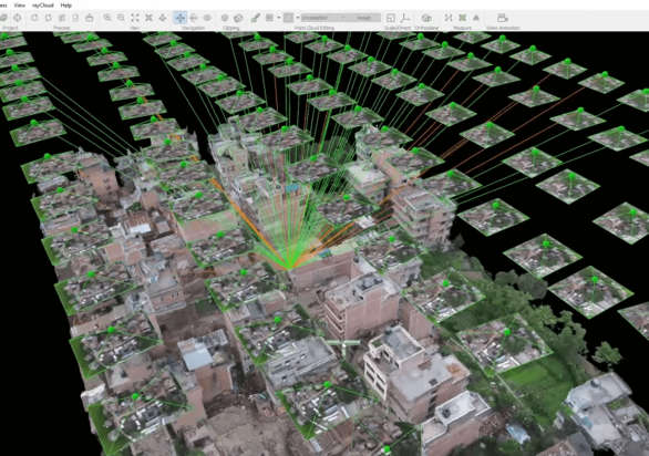 Disaster management using Drones | Drones in flood management |drone technology |Equinox’s drones | orthomosaic map