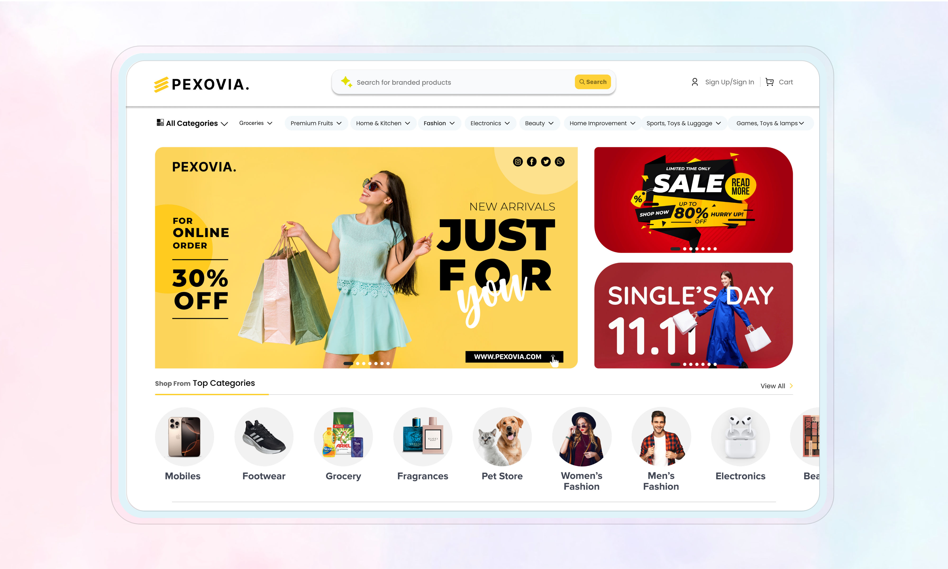 E-commerce redesign case study