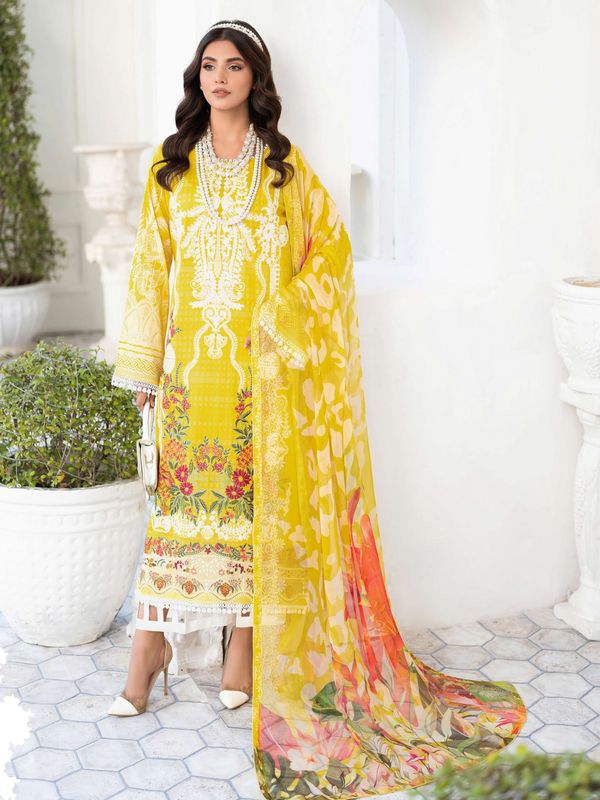 MASHAAL LUXURY LAWN VOL-06 L-606