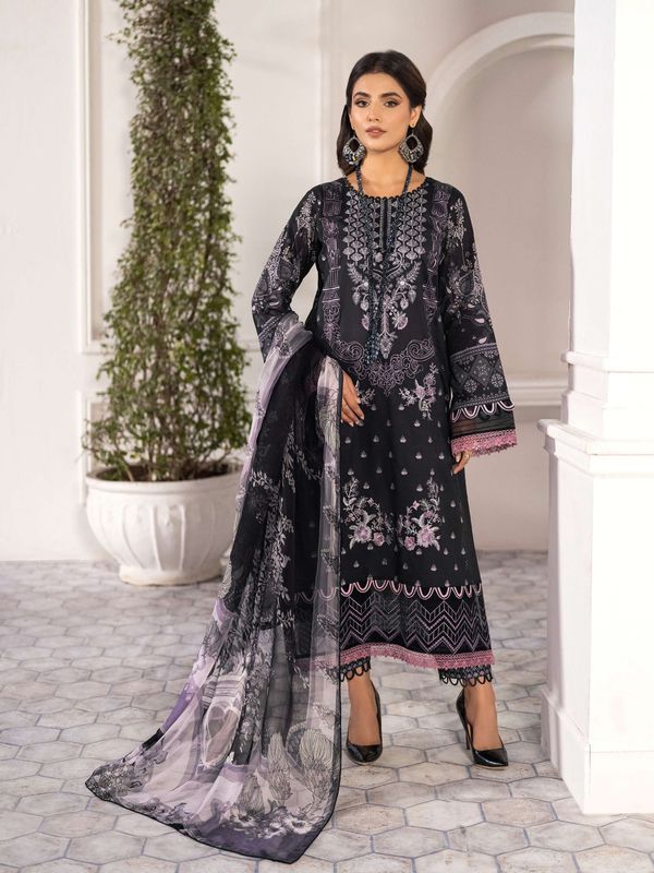 MASHAAL LUXURY LAWN VOL-06 L-605