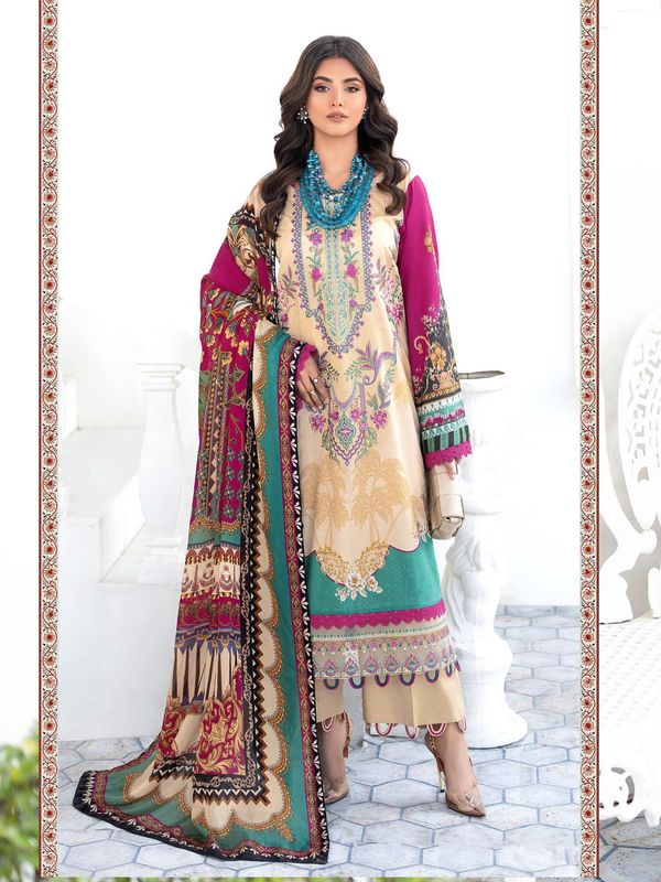 MASHAAL LUXURY LAWN VOL-06 L-602