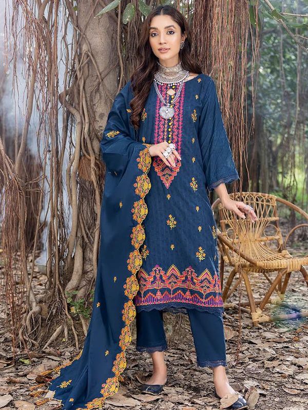 Sunshine Bloom Embroidered Cutwork Edition Design - 06