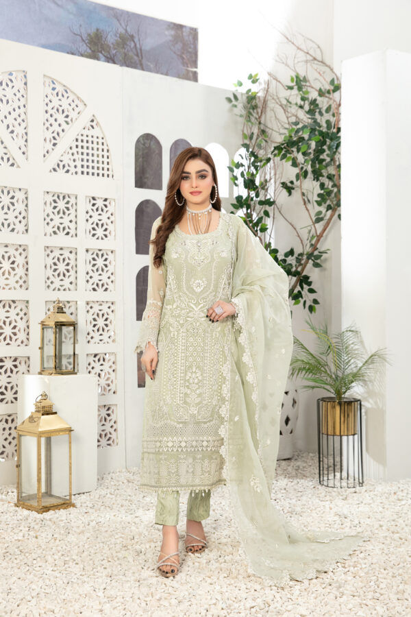 Raahi Fancy Embroidered Collection D-8210