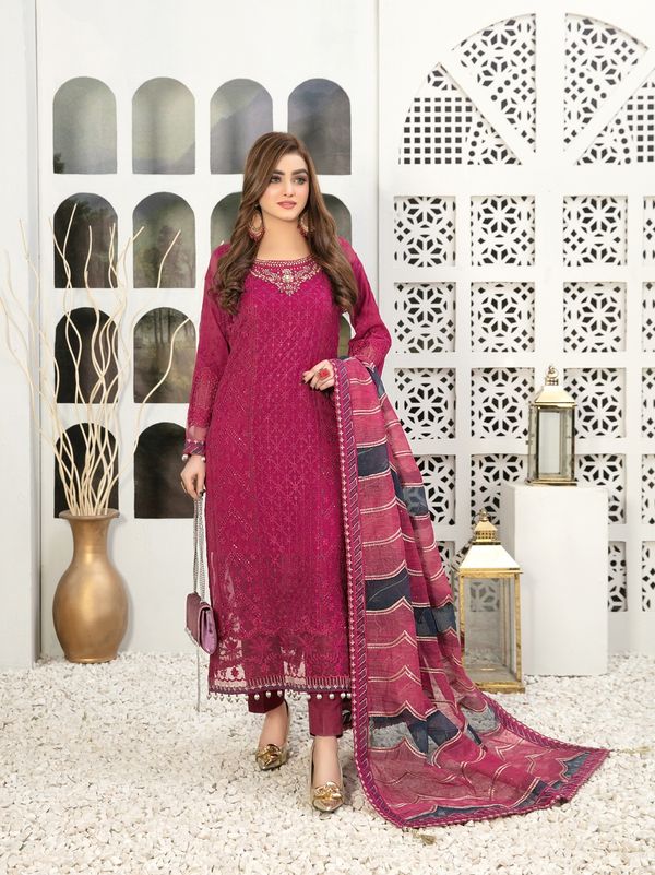 Raahi Fancy Embroidered Collection D-8211
