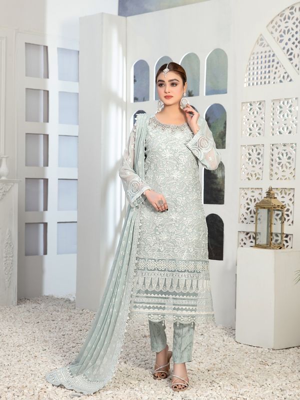 Raahi Fancy Embroidered Collection D-8213