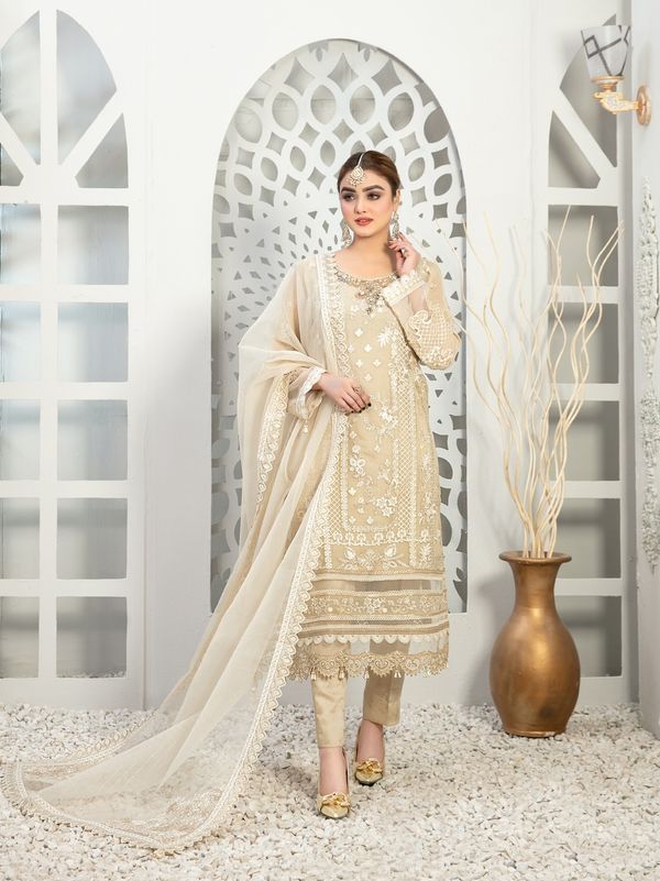 Raahi Fancy Embroidered Collection D-8215