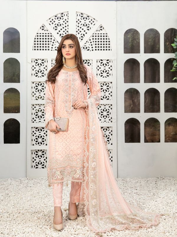 Raahi Fancy Embroidered Collection D-8216