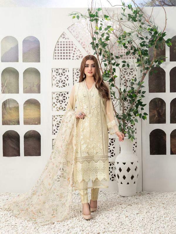 Raahi Fancy Embroidered Collection D-8217