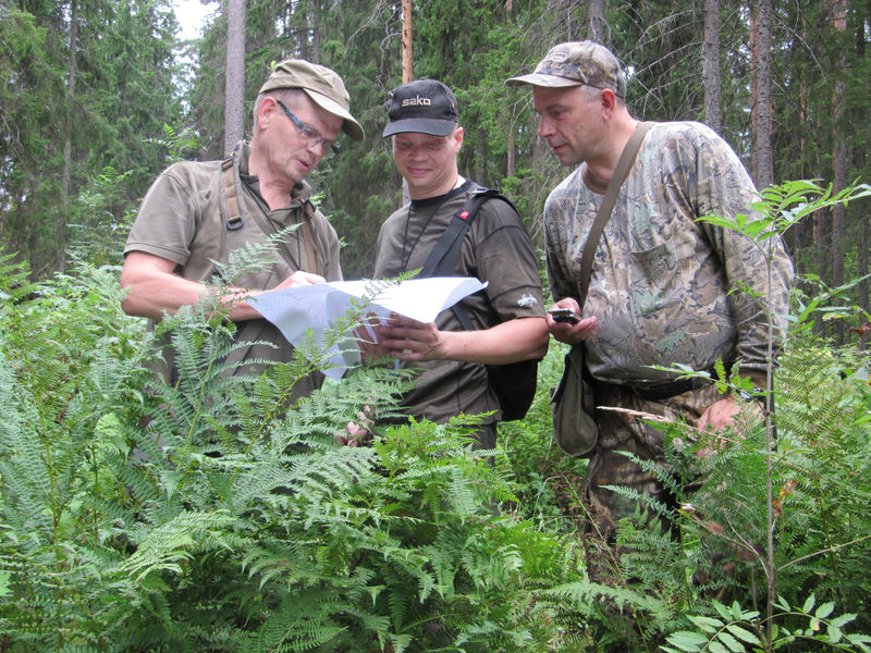 Riistakolmiota laskettaessa on aina helle, niin myös oli vuonna 2010 Nurmijärvellä