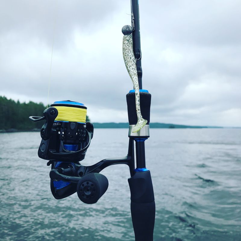 Päivän kovin ottipeli oli 11 cm Peter Lahden suunnittelema hopeahileinen jigi