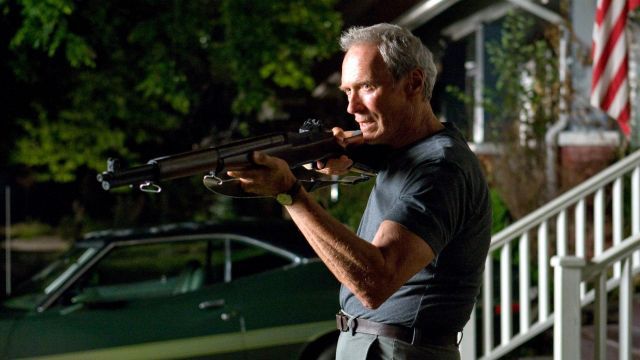 Clint Eastwood, 87, elokuvassa Gran Torino. 