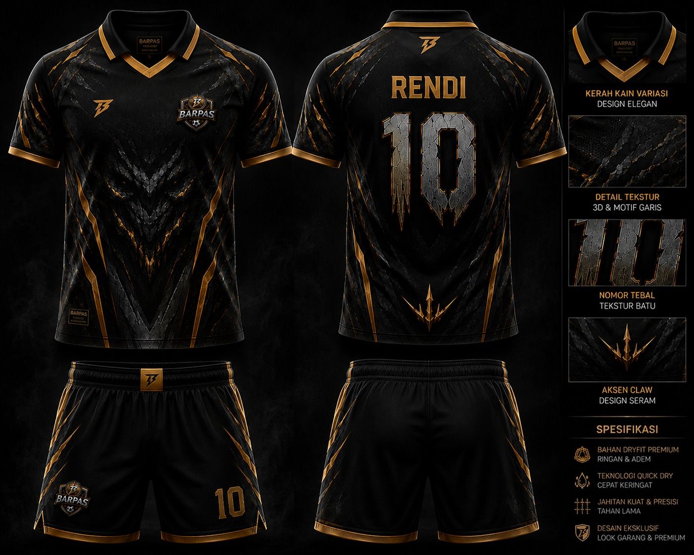 Desain Jersey Barpas