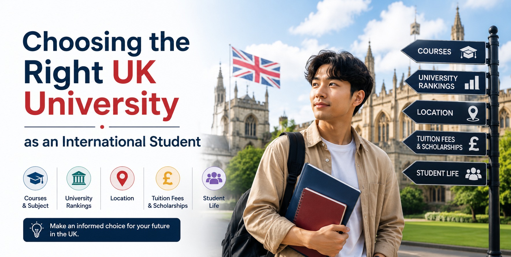Choosing the Right UK University as an International Student