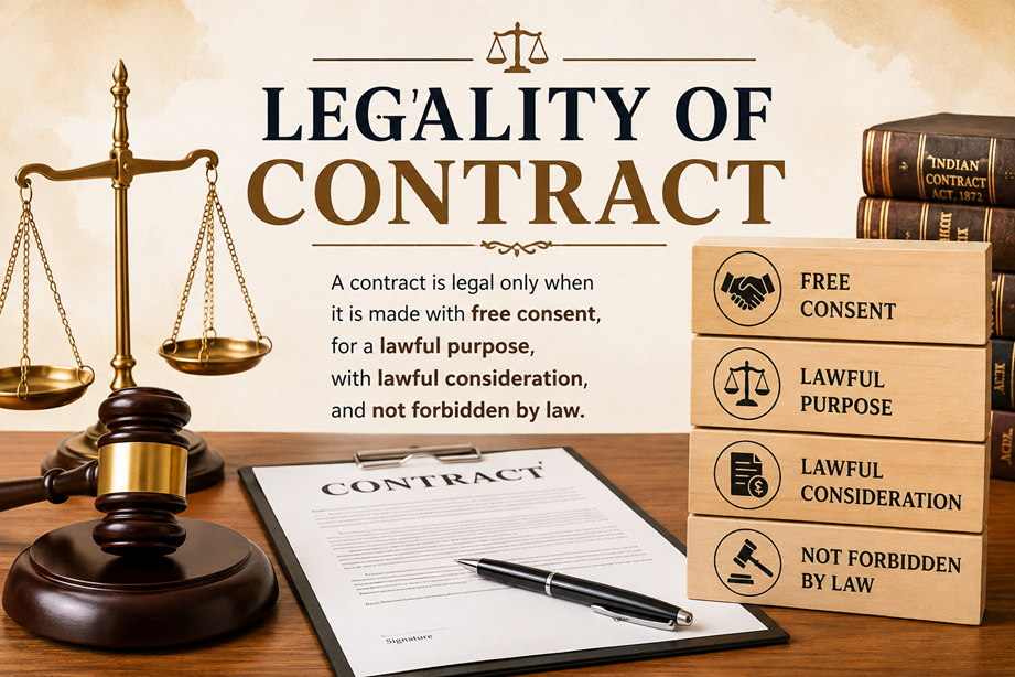 LEGALITY AS AN ESSENTIAL ELEMENT OF A CONTRACT