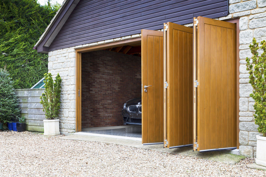 Tommafold 90 top-hung bi-folding exterior door system - Secured by Design