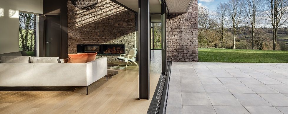 Drainage for patios and pathways