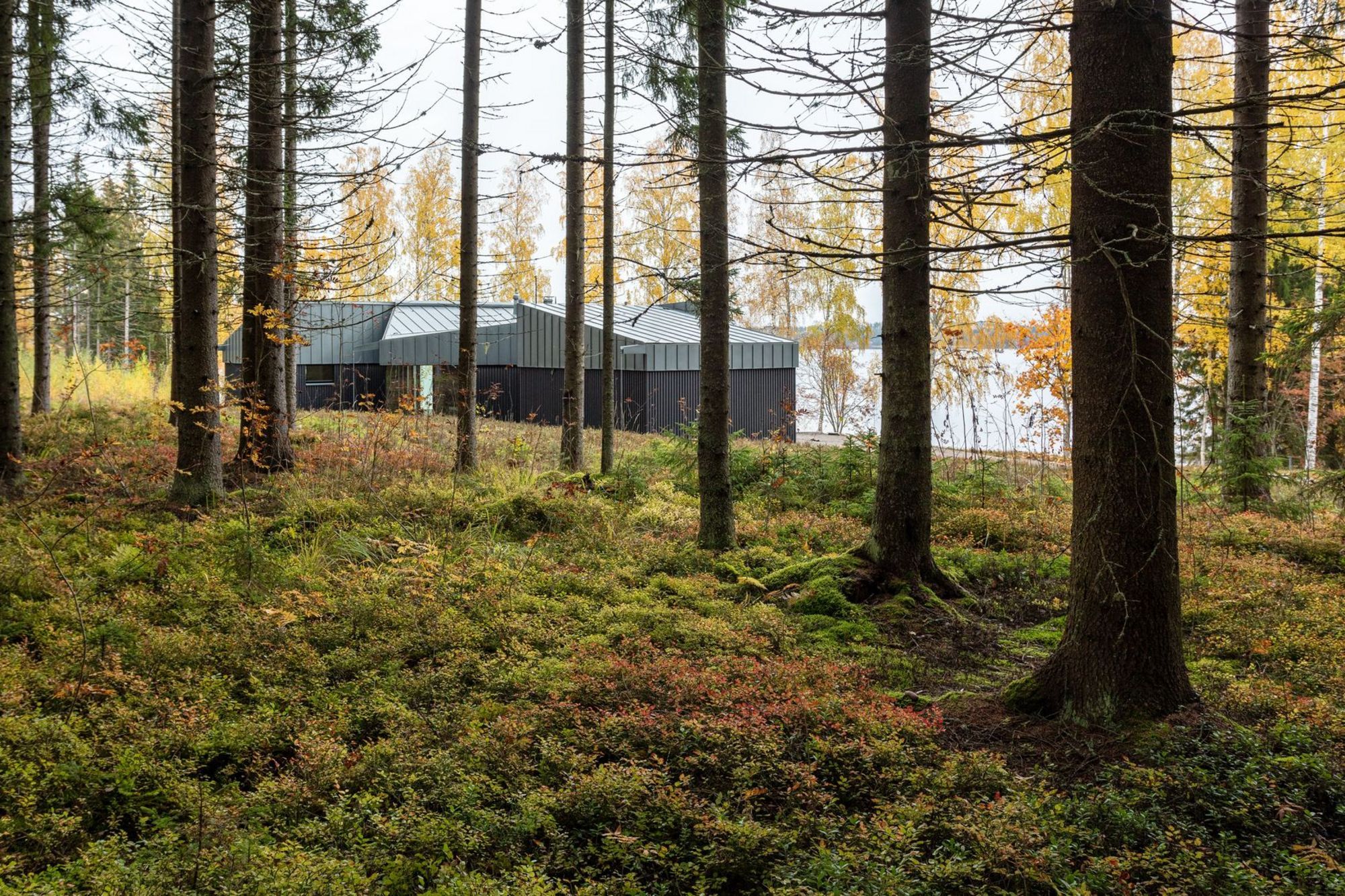 Mikkeli square house studio, Puisto, Finland