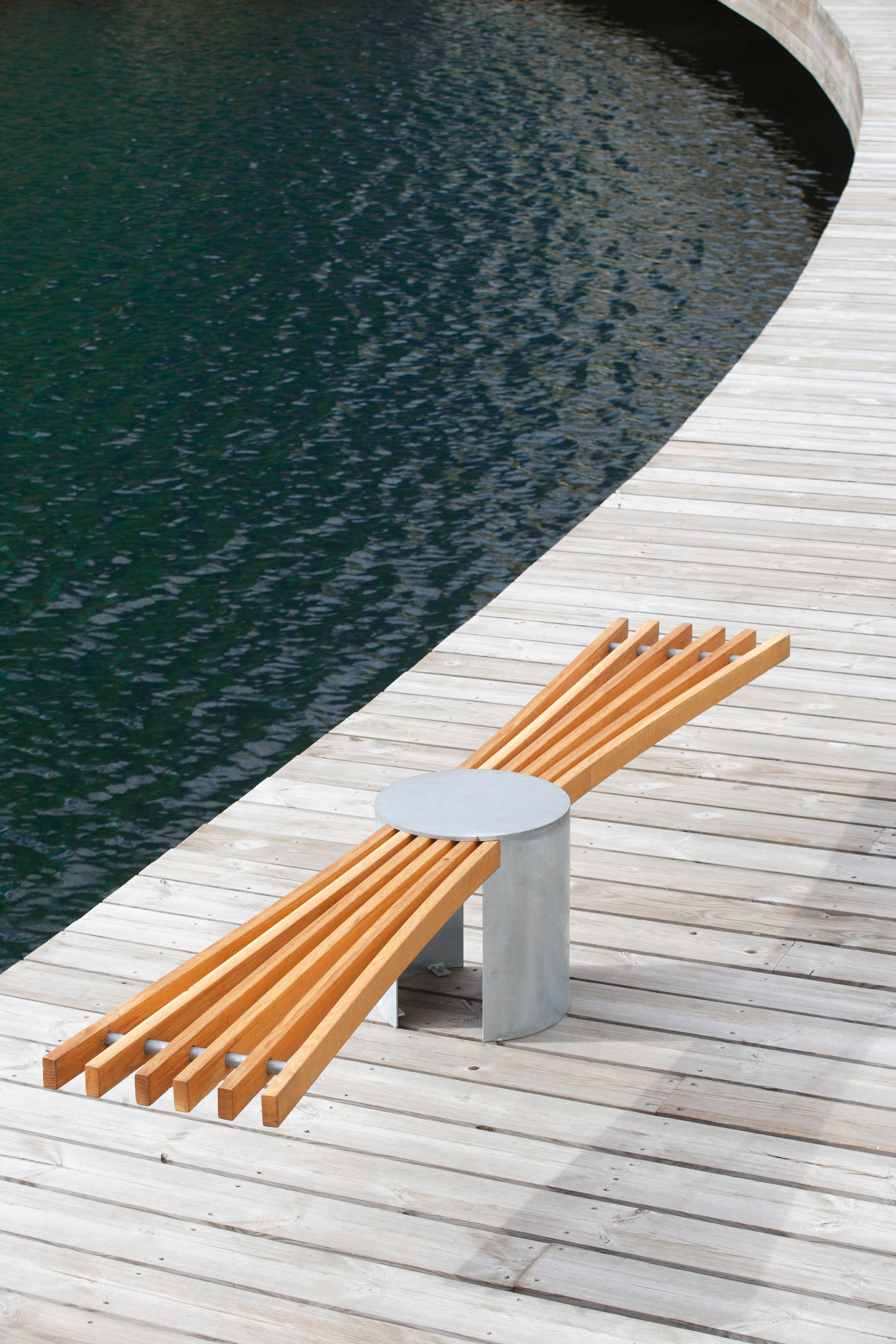 Water side bench