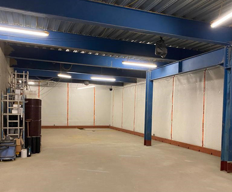 Delta MS 500 Fire Retardant Membrane installation to prestigious mosque