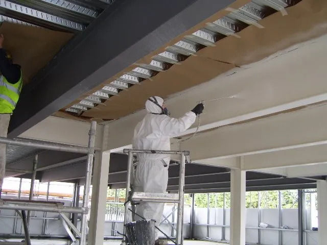 Nu-Flame fire-retardant paints for structural steel